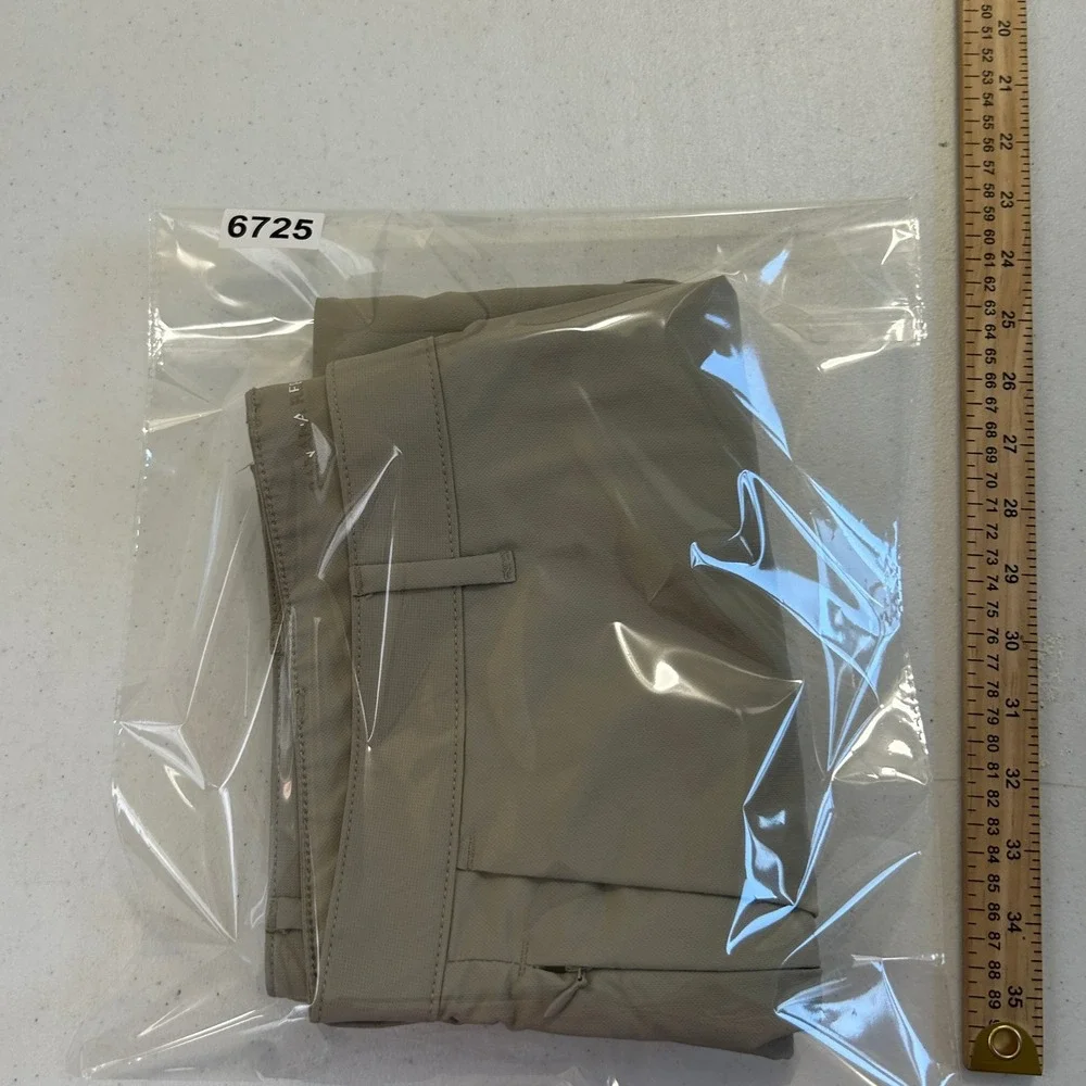 Banana Republic Mens Performance Chino Pants Khaki Tan 36x30 Straight Leg